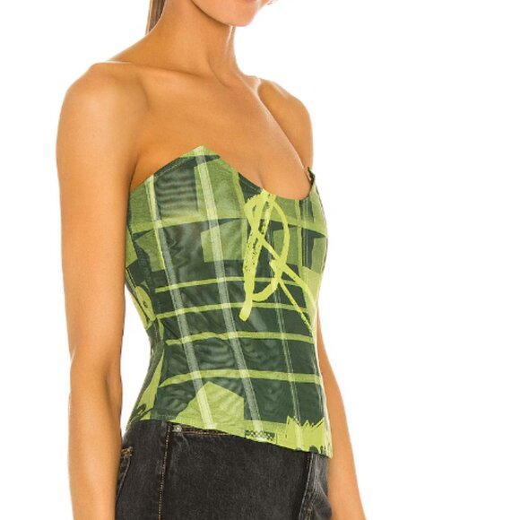 MIAOU | Leia Corset | Green - Picture 1 of 6